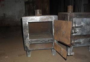 металлическая печка
