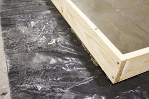 Mineral wool under screed, floor soundproofing, experiment