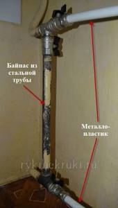 installation of heating batteries