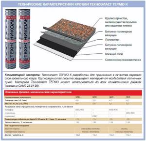 Fused roofing TechnoNIKOL: installation technology, reviews, description