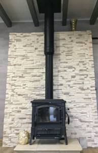 Mounted chimney connection option