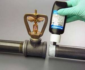 Незатвердевающие пасты для герметизации газовых труб низкого давления