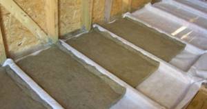 Is a vapor barrier necessary when insulating the floor?
