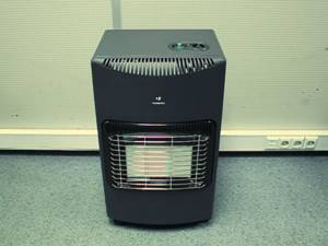 Gas infrared ceramic heater