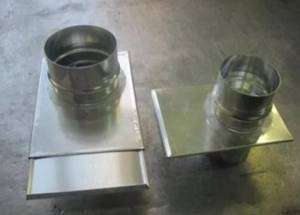 Galvanized steel gate valve samples