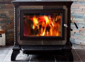 One of the disadvantages of metal stoves for the home is that they consume a lot of wood for heating.