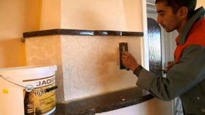 Features of oven plaster