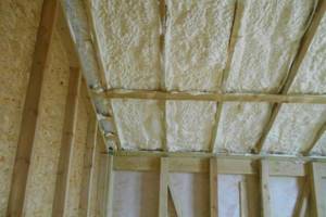 Vapor barrier and moisture and wind protection for a cold attic - basics of application and installation