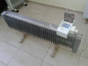 Battery-based vapor-drip heater