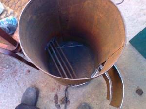 Do-it-yourself economical stove made from gas cylinders