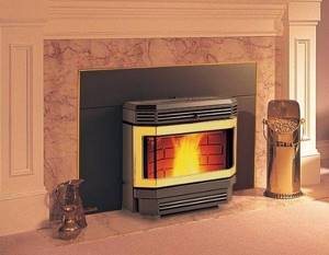 Pellet stove: automatic pellet stove, pellet boiler with water circuit, long-burning heating stove