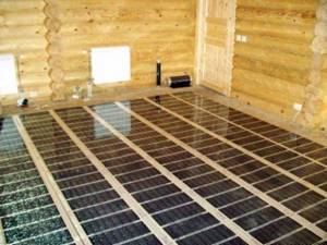 heated film floors for cottages