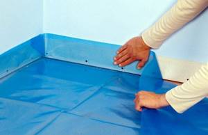Condensation will accumulate under the baseboards if there is no overlap on the wall