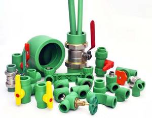 Polypropylene fittings for heating