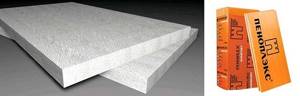Polystyrene boards for wall insulation