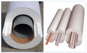 Advantages of foam shells for pipe insulation