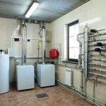 The principle of operation of a gas boiler