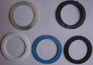 Intersectional gasket for radiator