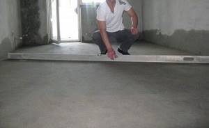 Checking the quality of screed for heated floors