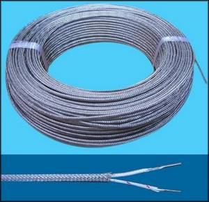 Thermocouple extension wires