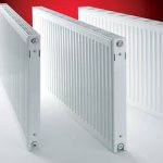 Kermi radiators bottom connection supply and return