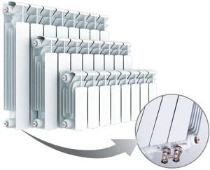 calculation of aluminum heating radiators