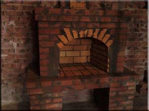 Calculation of a fireplace with an open firebox