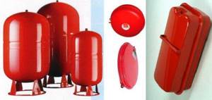 Open type expansion tank for space heating