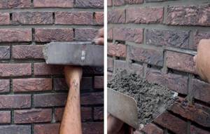 Joint jointing of brickwork - technique