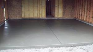 We figure out how to insulate a concrete floor in a garage
