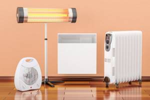 Different models of the same electric heating unit may consume different amounts of electricity when heating