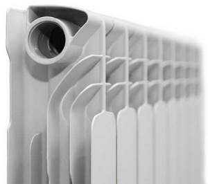 aluminum radiator section size