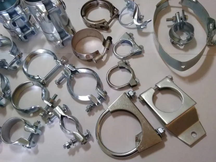 Variety of metal clamps