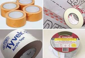 types of adhesive tape