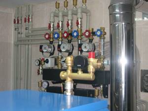 Gas boiler wiring