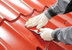 Roof repair using tape sealant