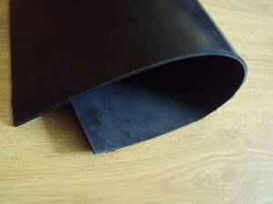 Rubber for sanitary seals