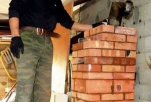 The smallest DIY brick oven