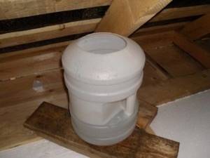 Make an expansion tank for heating with your own hands