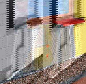 facade insulation scheme