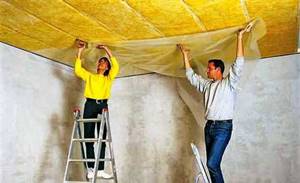 glass wool ceiling sound insulation