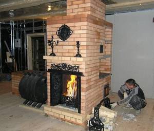 Swede with fireplace