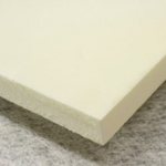 Standard sheet of extruded polystyrene foam.