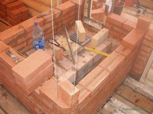 Construction of a brick kiln