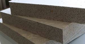 Thermal insulating perlite bitumen boards are light in weight