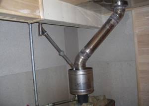 DIY copper pipe heat exchanger