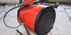 Gas heat gun for garage