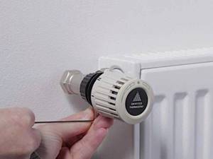 Thermostat for heating radiator