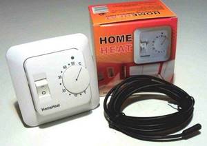 thermostat for water heated floor connection diagram