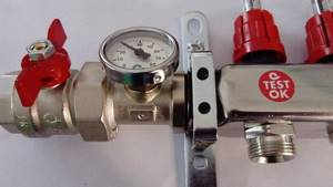 thermostat for water heated floor